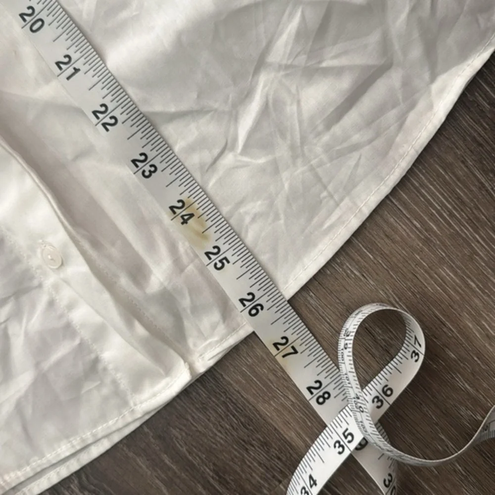 Maeve Black and White Button Down Shirt - Picture 11 of 12